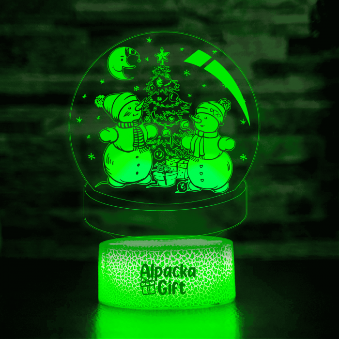 Lampa 3D Glob de Craciun [5]