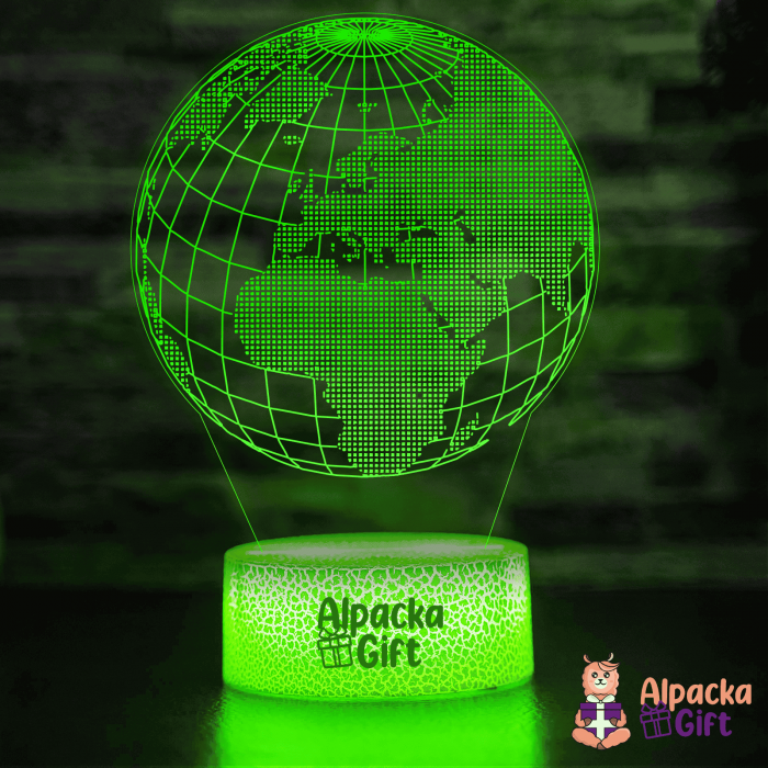 Lampă 3D Glob Pământesc [2]