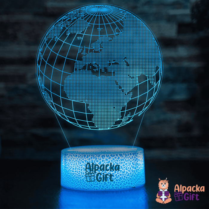 Lampă 3D Glob Pământesc [5]
