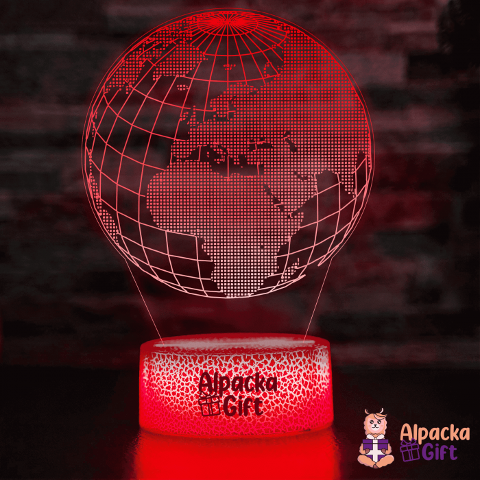 Lampă 3D Glob Pământesc [3]