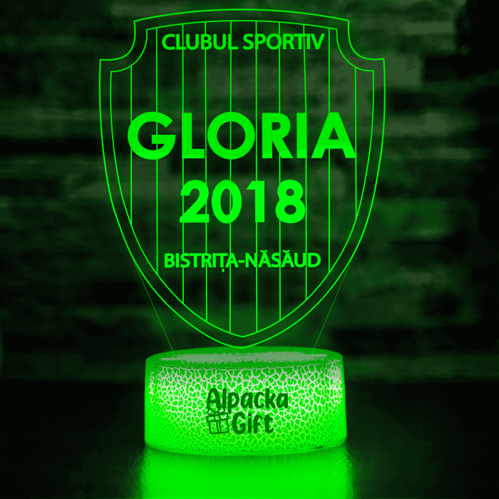Lampa 3D - Gloria Bistrița [5]