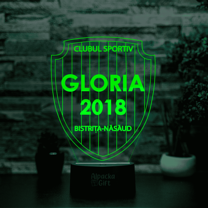 Lampa 3D - Gloria Bistrița [5]
