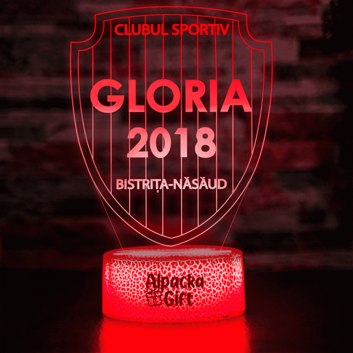 Lampa 3D - Gloria Bistrița [4]