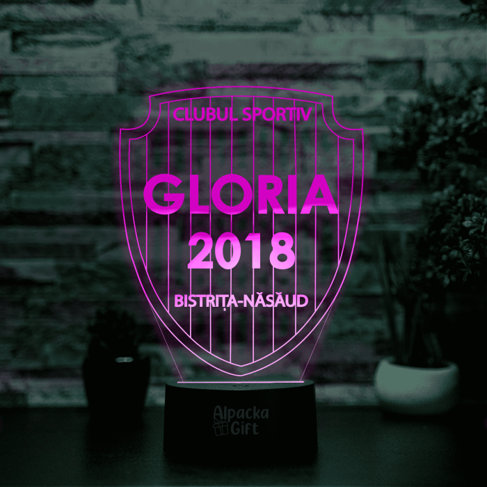 Lampa 3D - Gloria Bistrița [3]