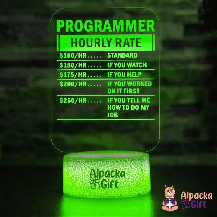 Lampă 3D - Glume de Programatori 2 [2]