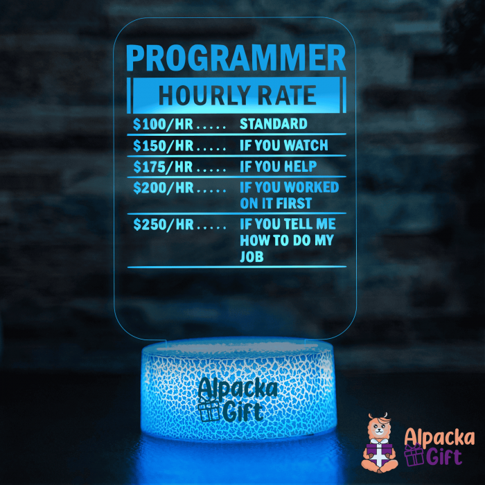Lampă 3D - Glume de Programatori 2 [5]