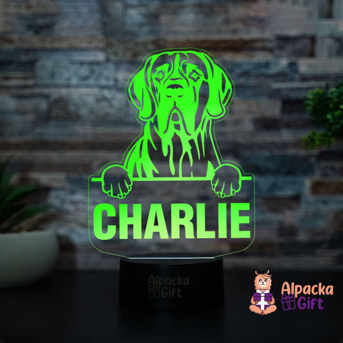 Lampă 3D -Great Dane [2]