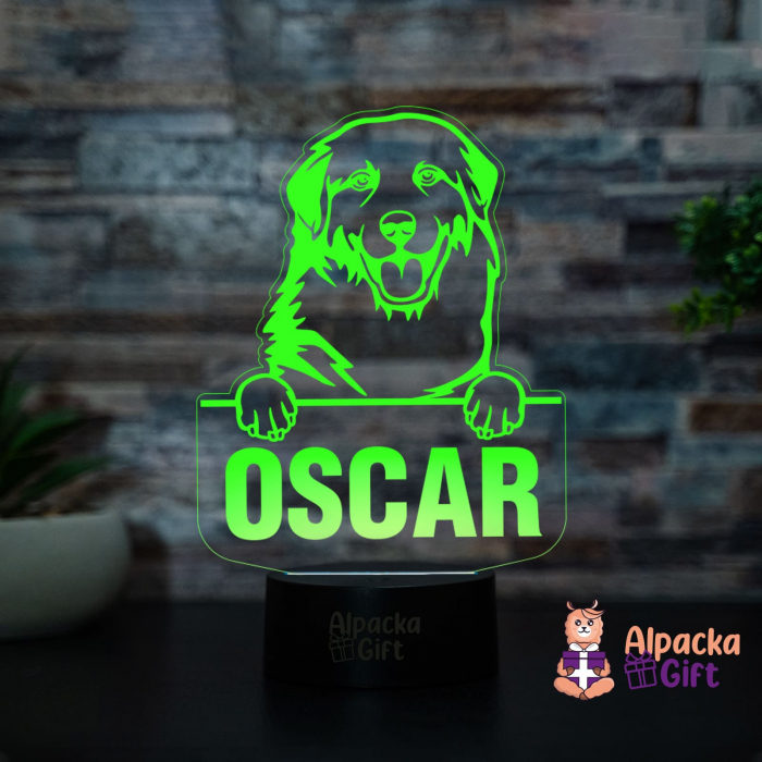 Lampă 3D - Great Pyrenees [4]