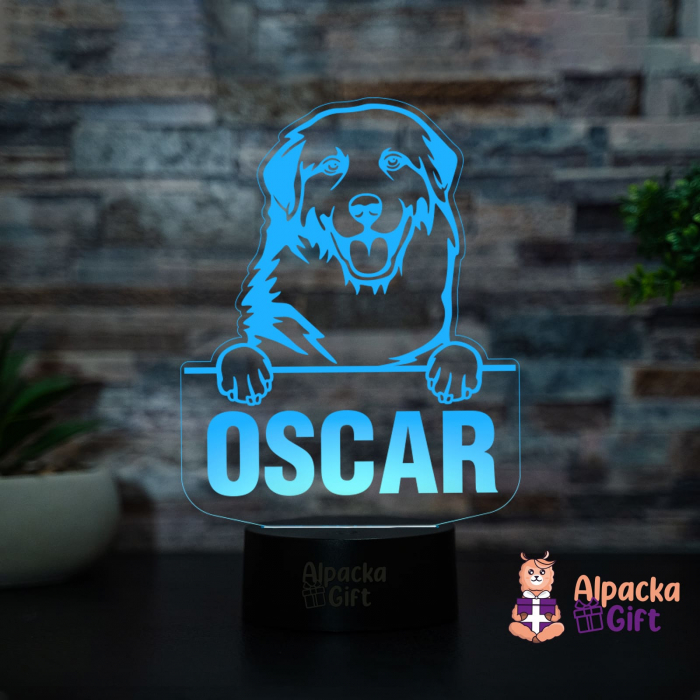 Lampă 3D - Great Pyrenees [2]