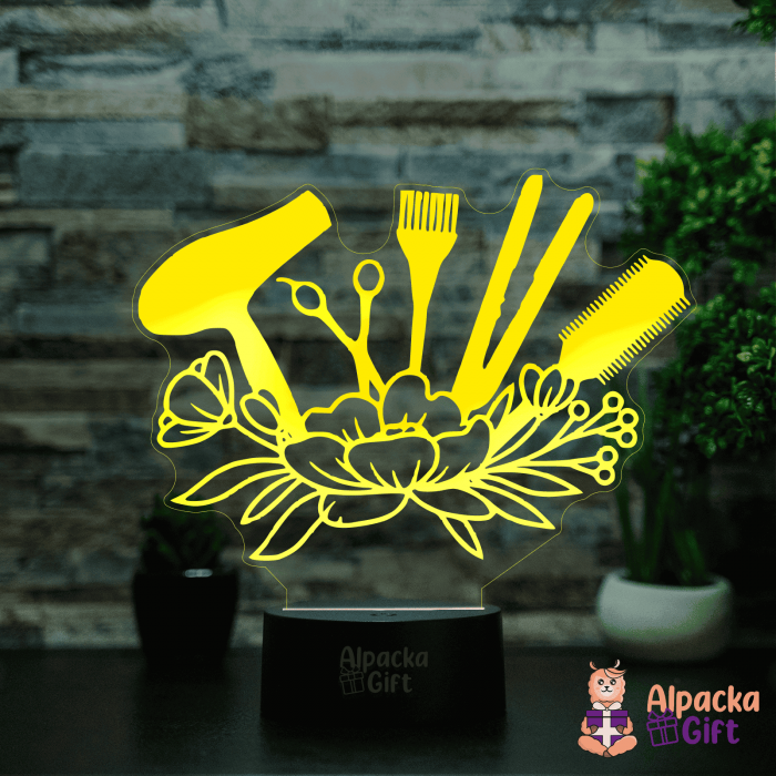 Lampă 3D - Coafor [4]