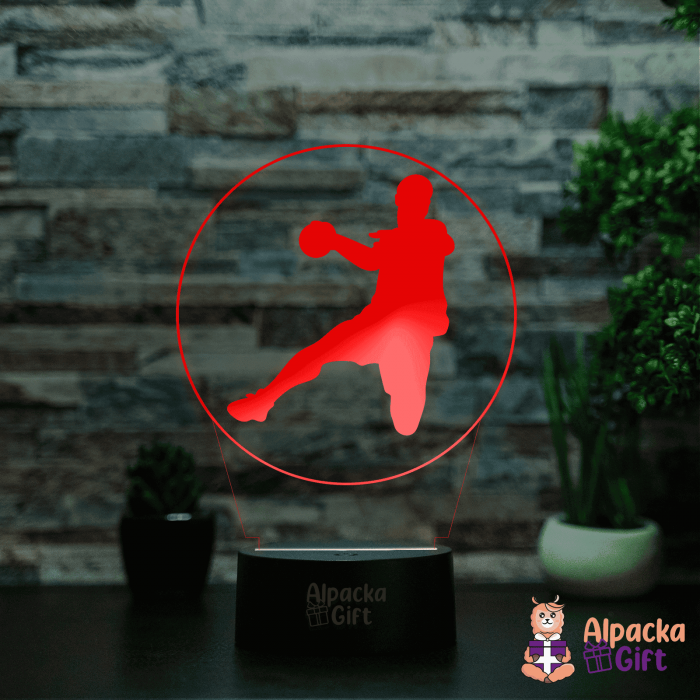 Lampă 3D - Handbal [3]