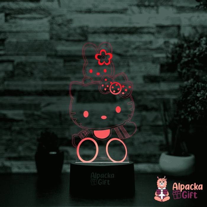 Lampă 3D - Hello Kitty 2 [4]