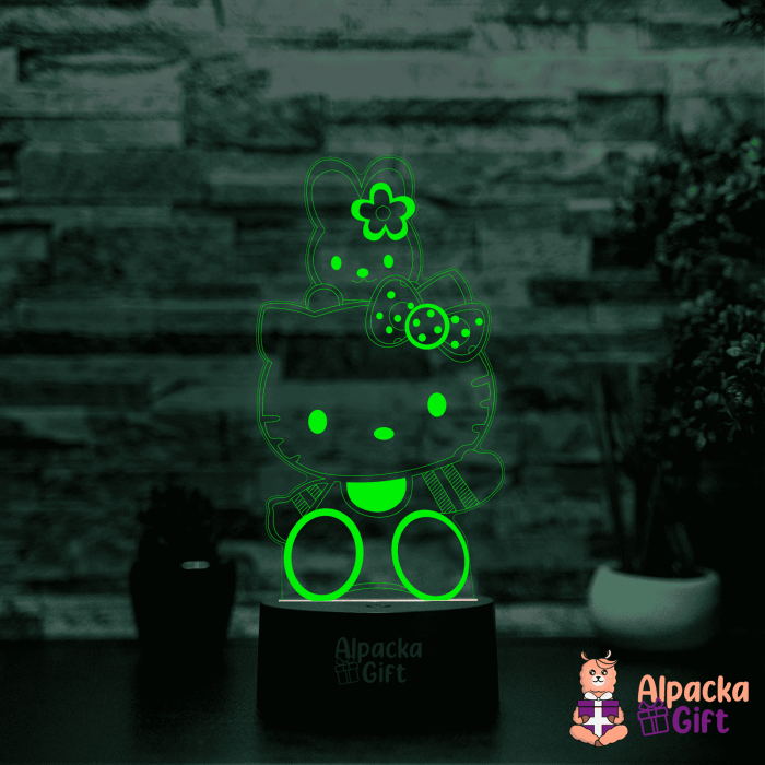 Lampă 3D - Hello Kitty 2 [5]