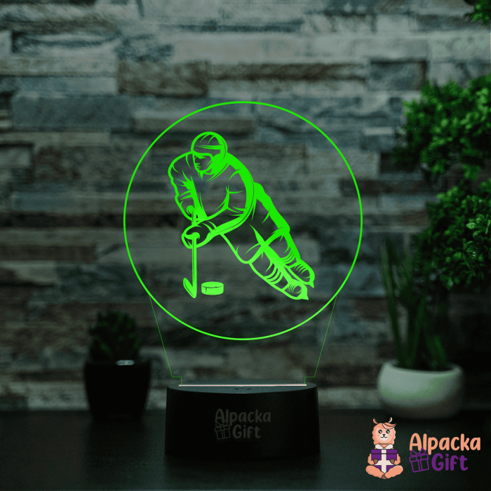 Lampă 3D - Hockey [2]