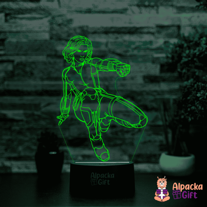 Lampă 3D - Natasha Romanoff [5]