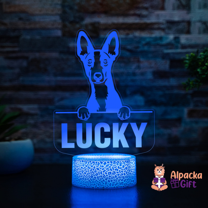 Lampă 3D - Ogar de Ibiza (Ibizan Hound) [2]