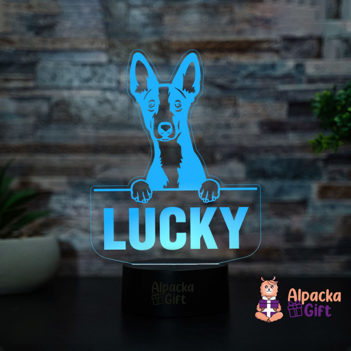 Lampă 3D - Ogar de Ibiza (Ibizan Hound) [2]