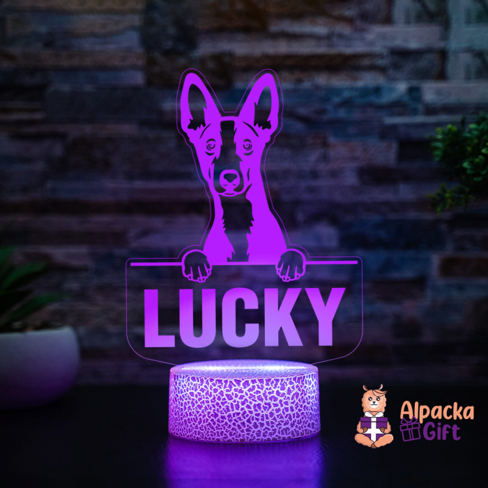 Lampă 3D - Ogar de Ibiza (Ibizan Hound) [3]