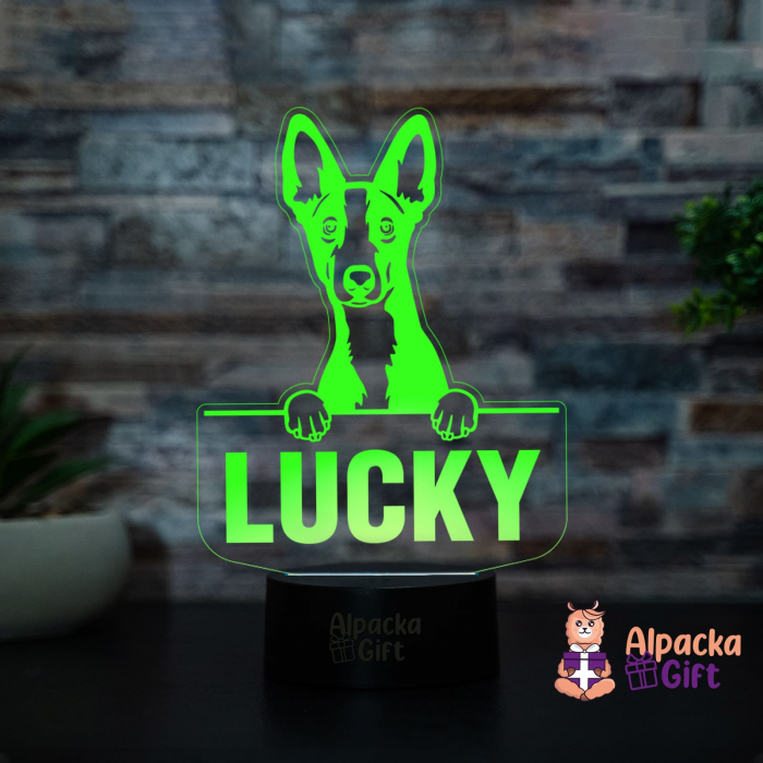 Lampă 3D - Ogar de Ibiza (Ibizan Hound) [3]