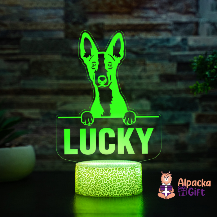 Lampă 3D - Ogar de Ibiza (Ibizan Hound) [4]