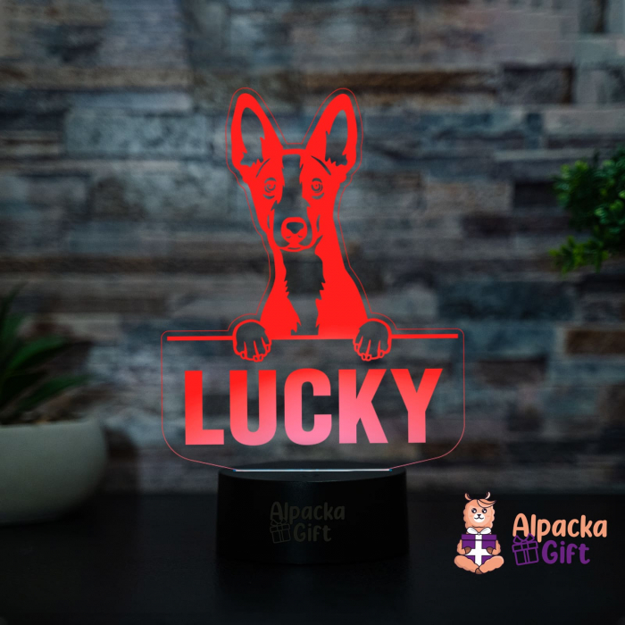 Lampă 3D - Ogar de Ibiza (Ibizan Hound) [4]