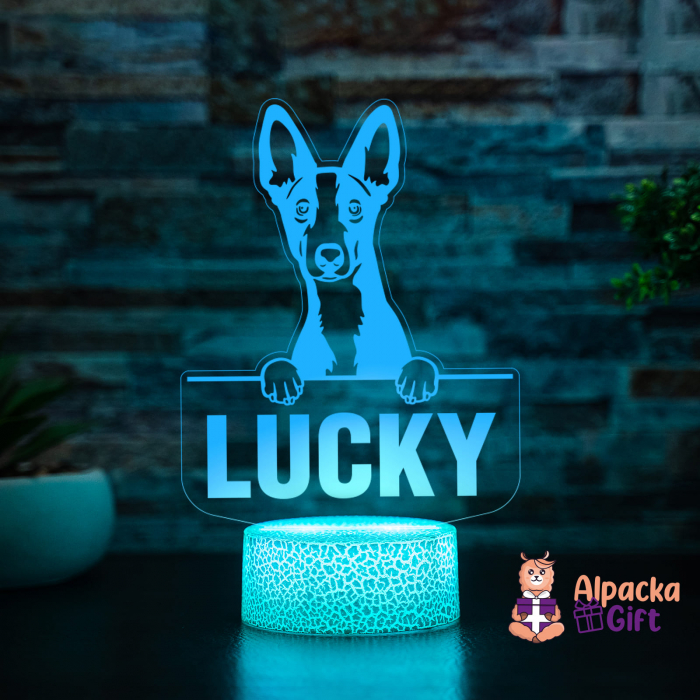 Lampă 3D - Ogar de Ibiza (Ibizan Hound) [5]