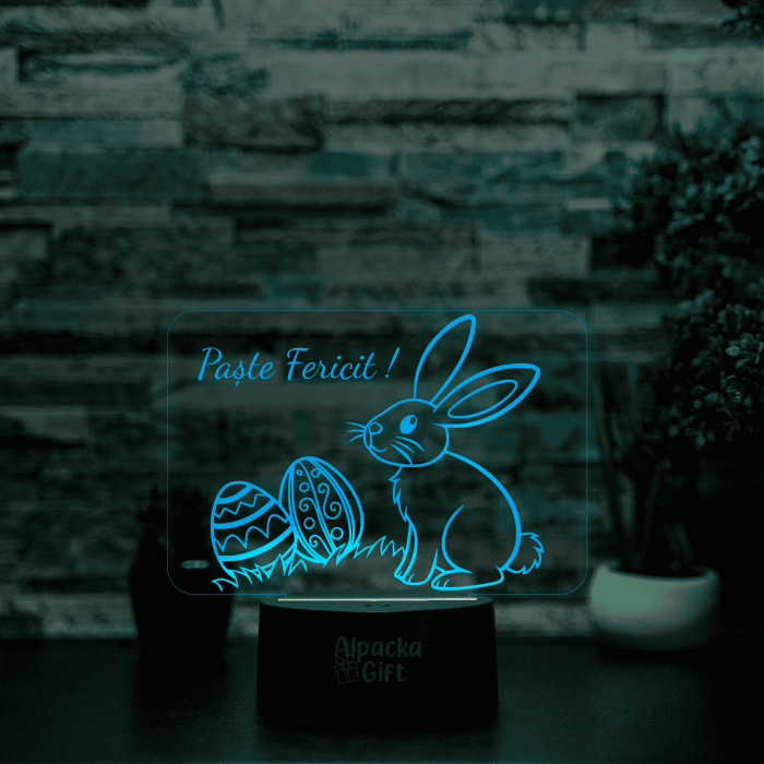 Lampă 3D - Iepuraș de Paște 2 [2]