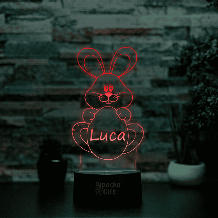 Lampă 3D - Iepuraș de Paște 3 [5]