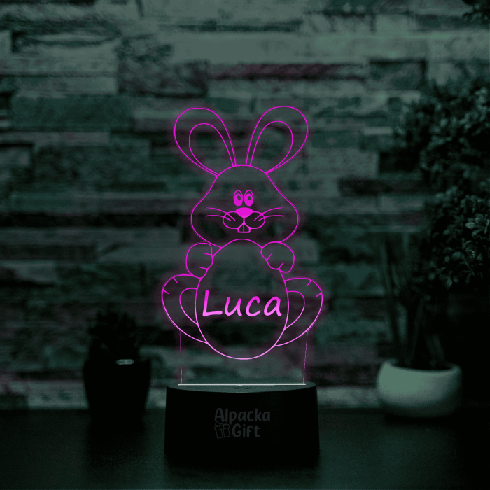 Lampă 3D - Iepuraș de Paște 3 [4]