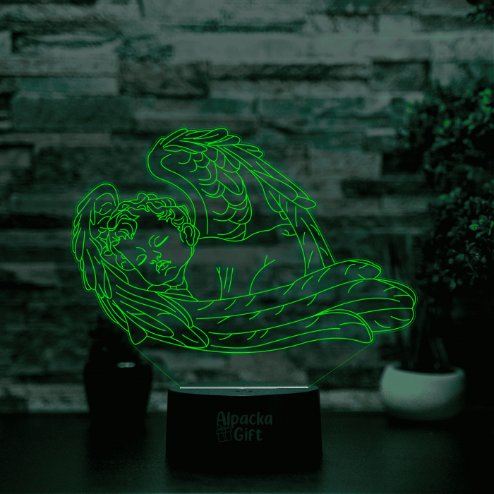 Lampă 3D Îngeraș Dormind [5]