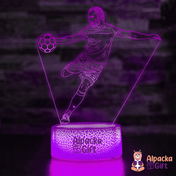 Lampă 3D Jucător de Fotbal [4]