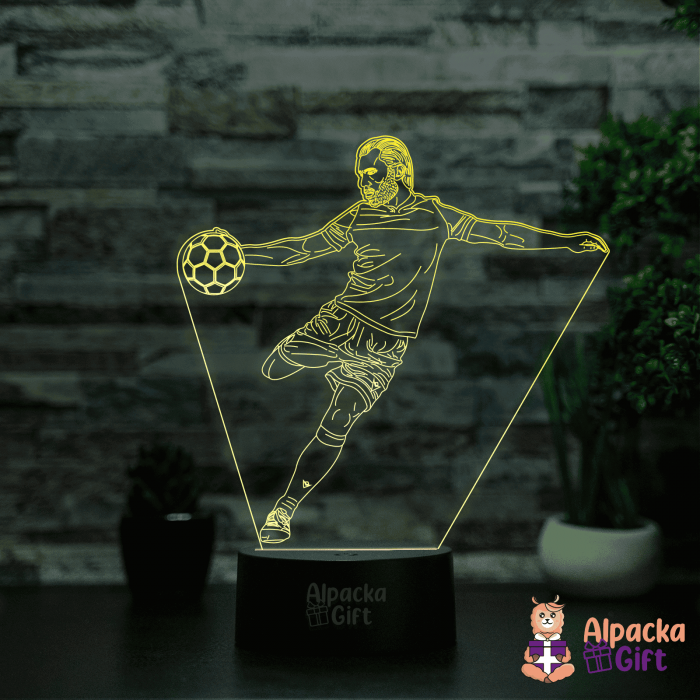 Lampă 3D Jucător de Fotbal [4]