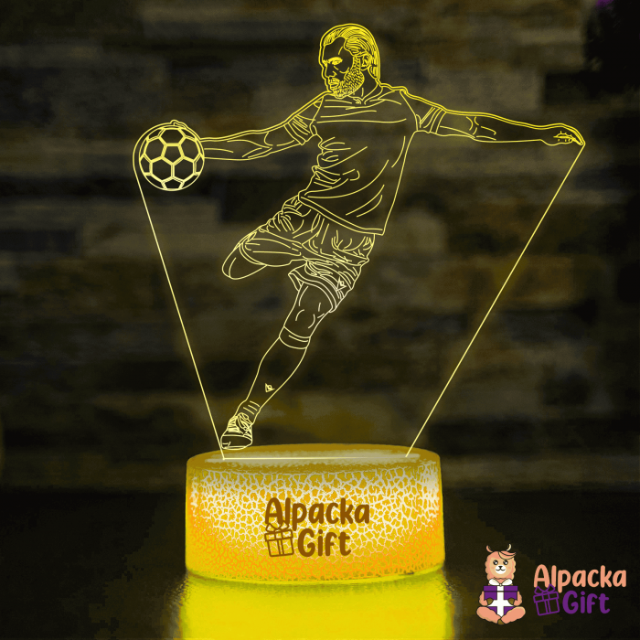Lampă 3D Jucător de Fotbal [5]