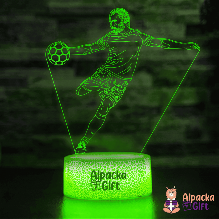 Lampă 3D Jucător de Fotbal [2]