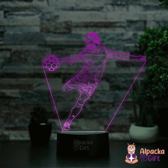 Lampă 3D Jucător de Fotbal [3]