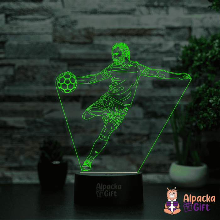 Lampă 3D Jucător de Fotbal [2]