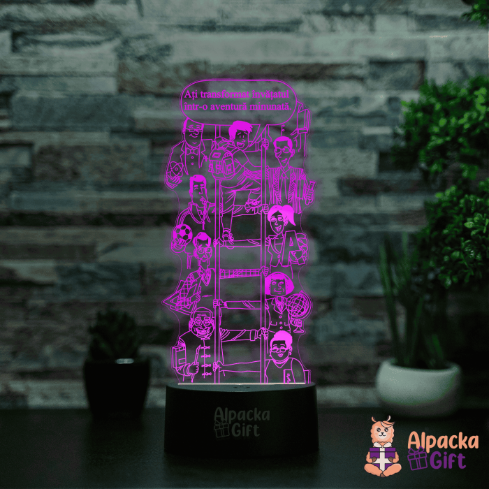 Lampă 3D - Profesori [4]