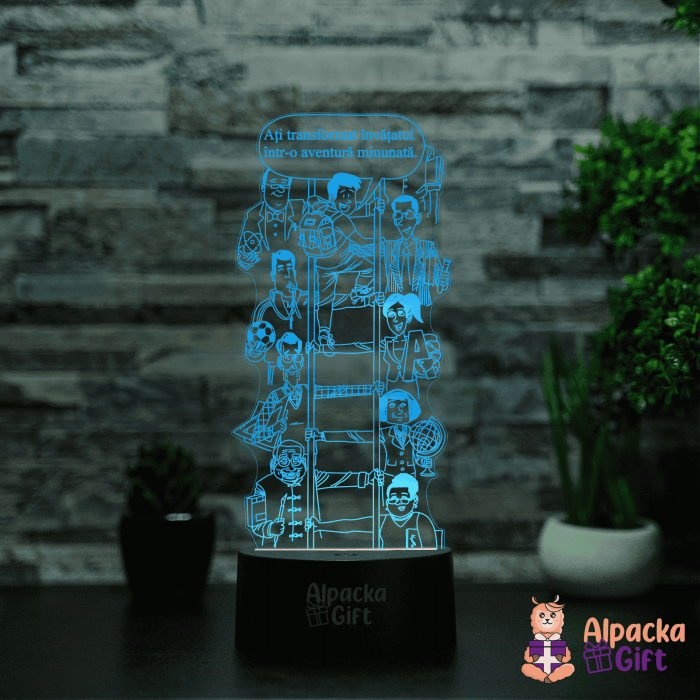 Lampă 3D - Profesori [5]