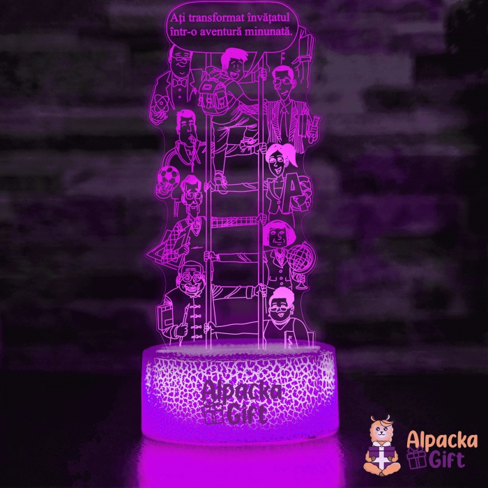 Lampă 3D - Profesori [3]