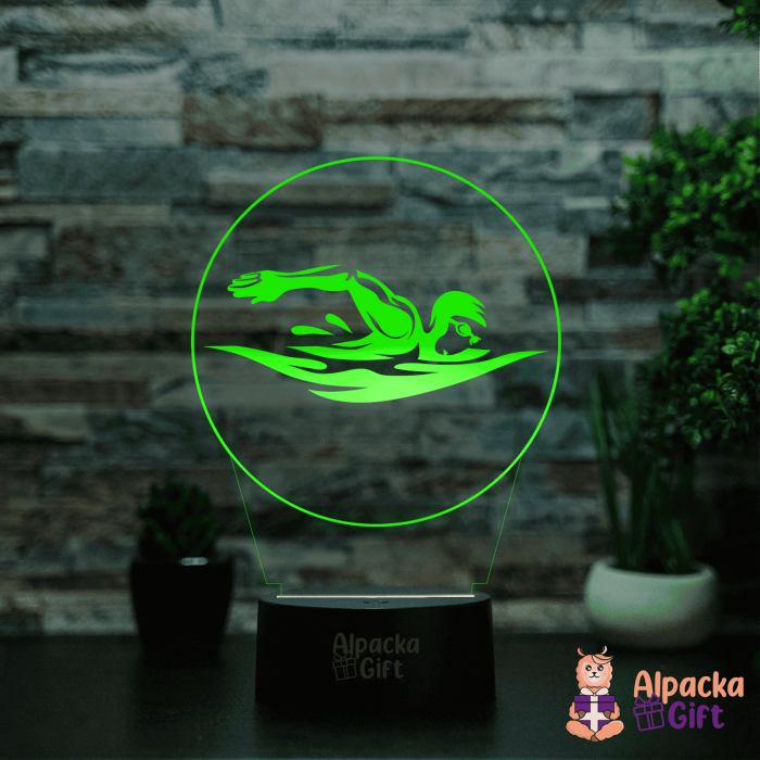 Lampă 3D - Inot [2]