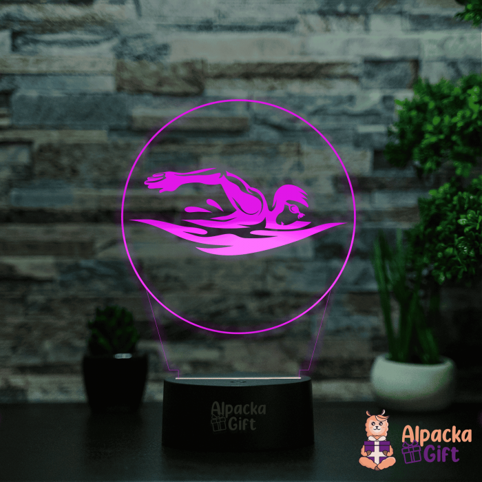 Lampă 3D - Inot [4]