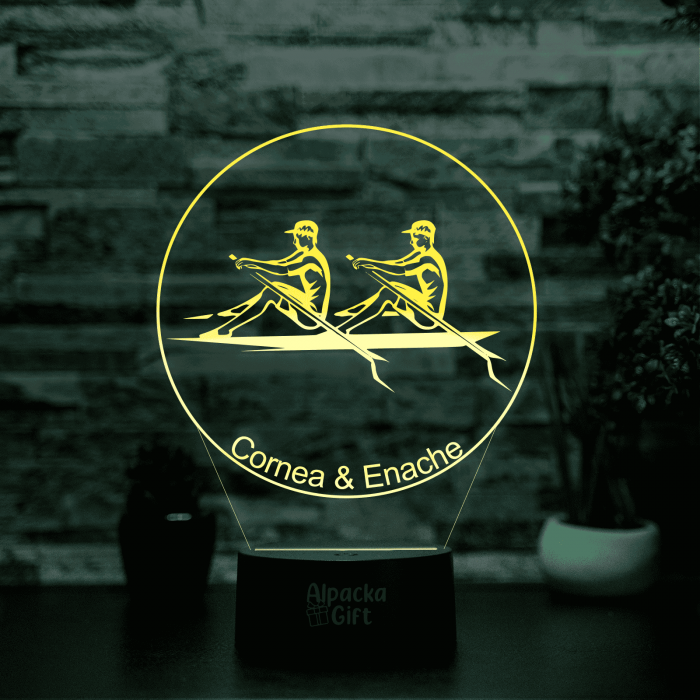 Lampă 3D - Canotaj [2]