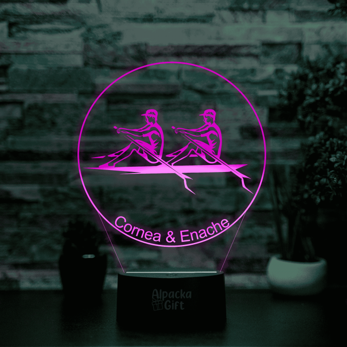 Lampă 3D - Canotaj [4]