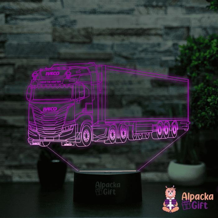 Lampa 3D - Iveco Camion [4]