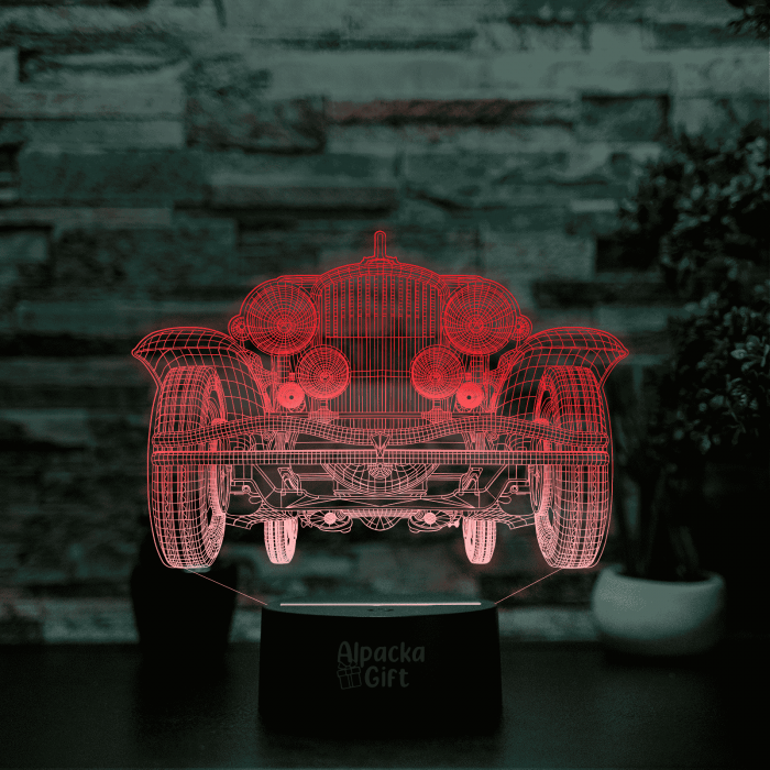 Lampă 3D - Mașină de epocă [4]