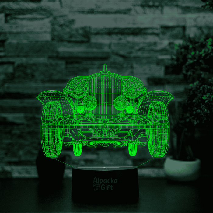 Lampă 3D - Mașină de epocă [5]