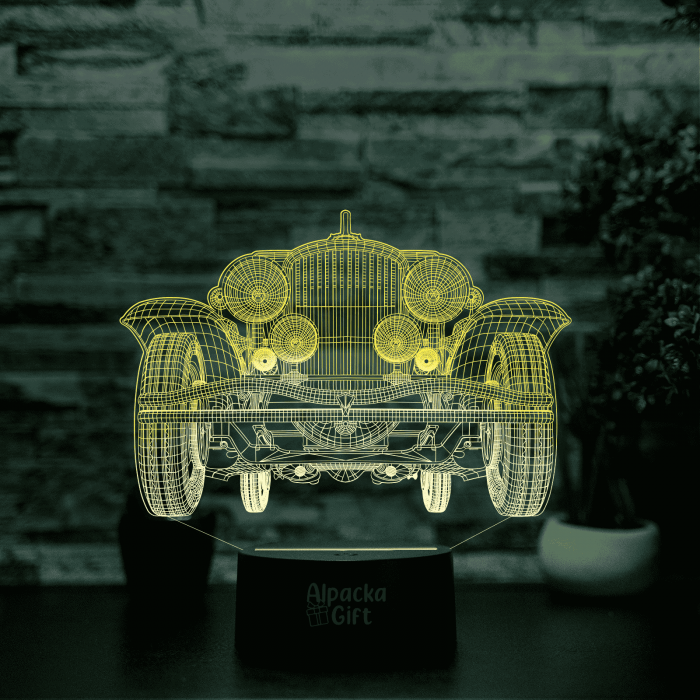 Lampă 3D - Mașină de epocă [2]