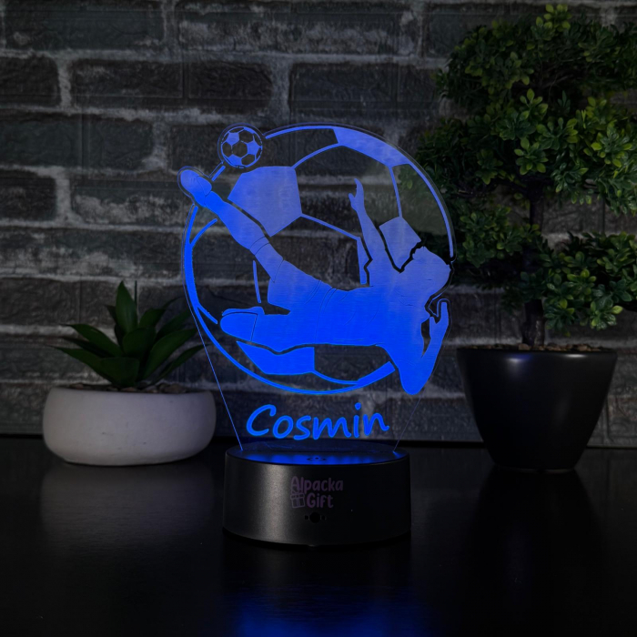 Lampă 3D - Jucător de Fotbal 2 [5]