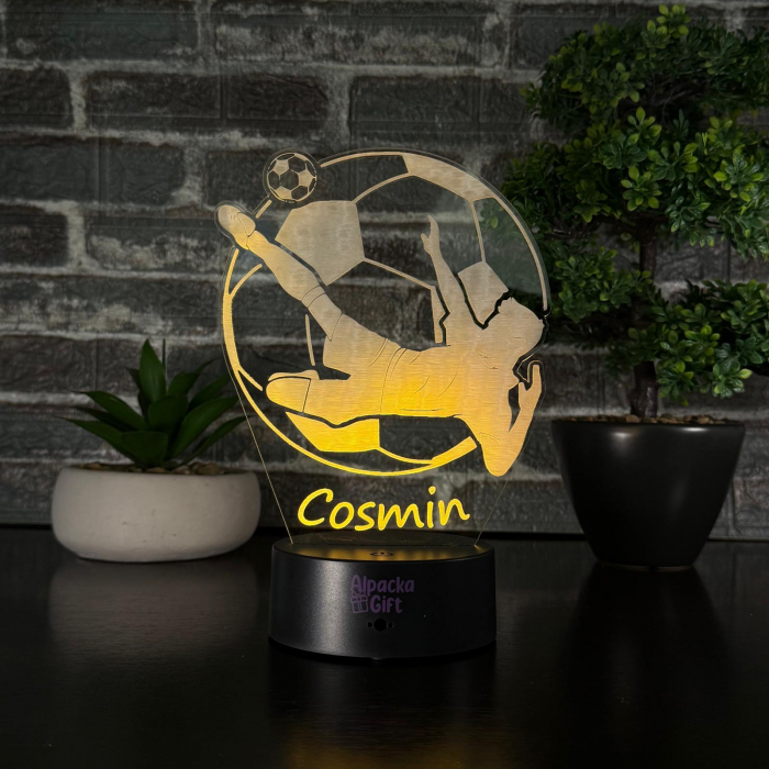 Lampă 3D - Jucător de Fotbal 2 [4]