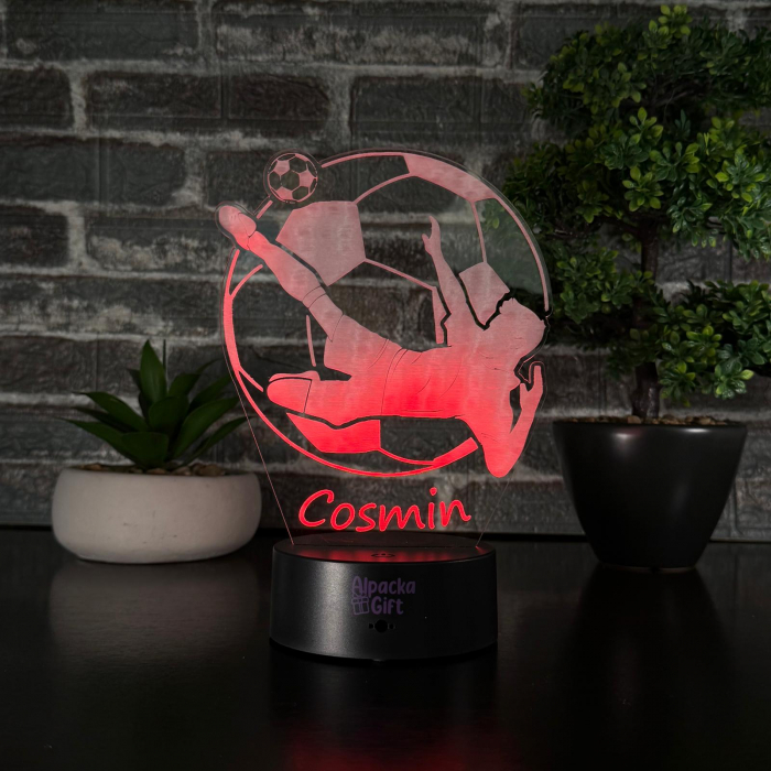 Lampă 3D - Jucător de Fotbal 2 [6]